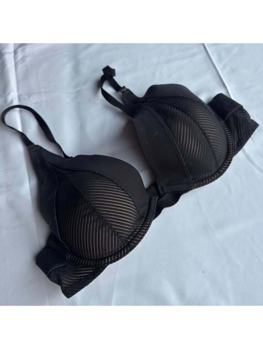 Third Love Push Up Bra - Black - 34B 1/2